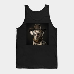 Cowboy Dog - Dalmatian Tank Top